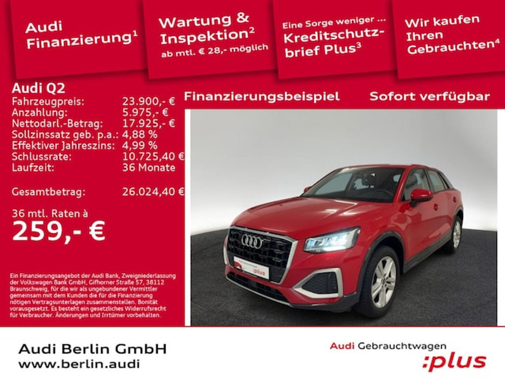 Audi Q2 2021 Benzine