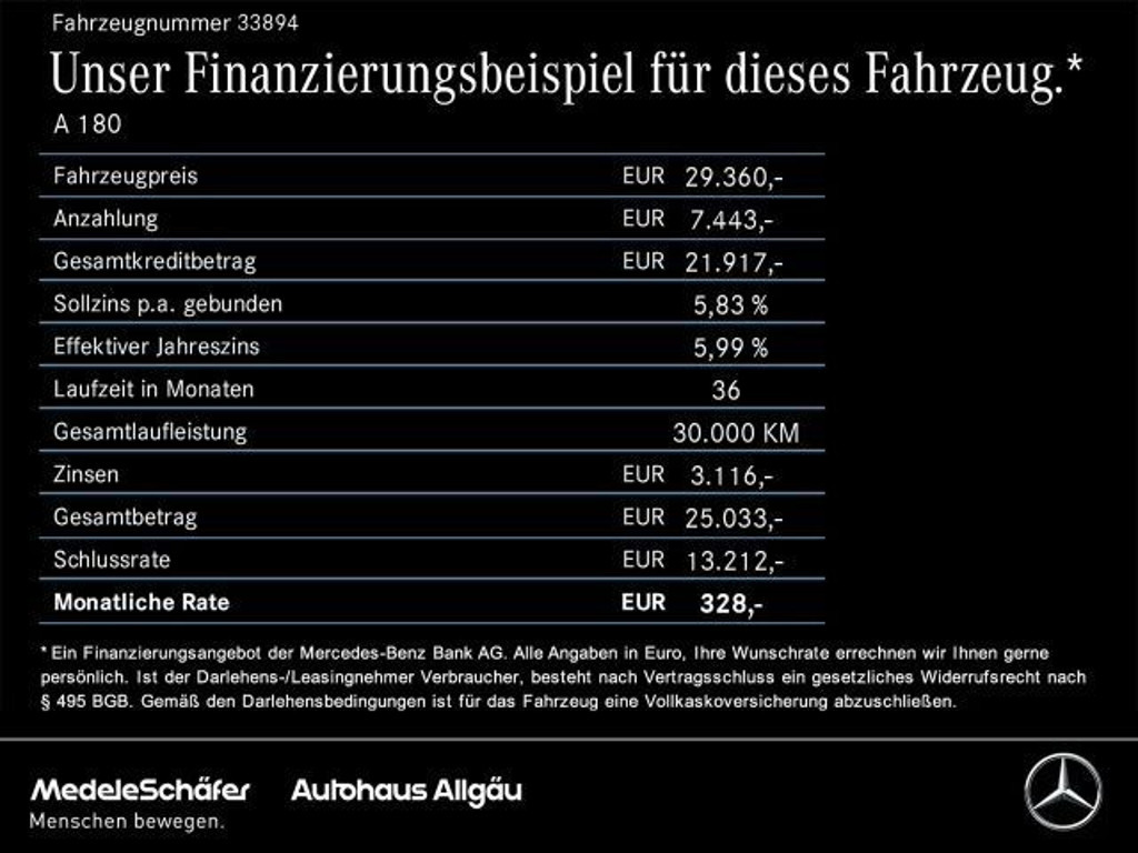 Mercedes-Benz A-Klasse