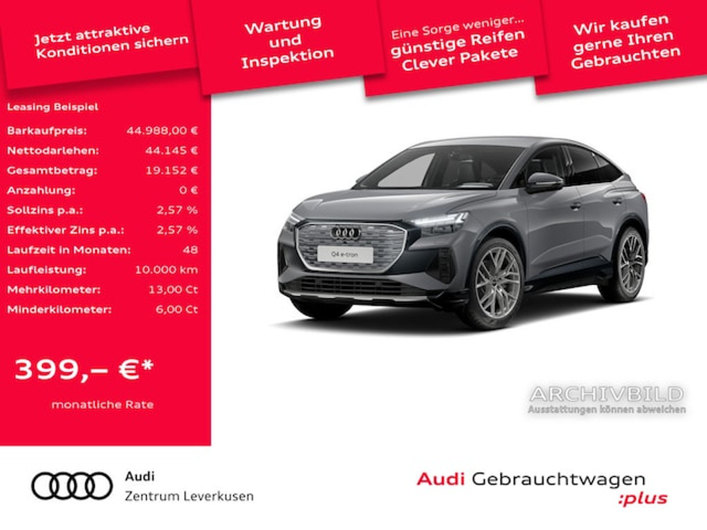 Audi Q4 e-tron 2025 Elektrisch
