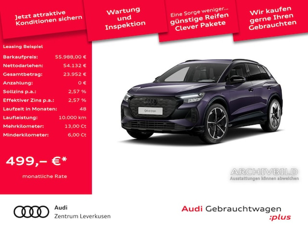 Audi Q4 e-tron 2025 Elektrisch