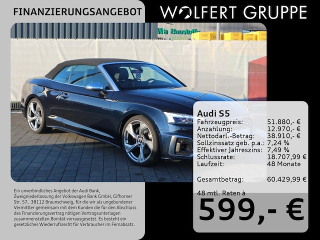 Audi S5 2022 Benzine