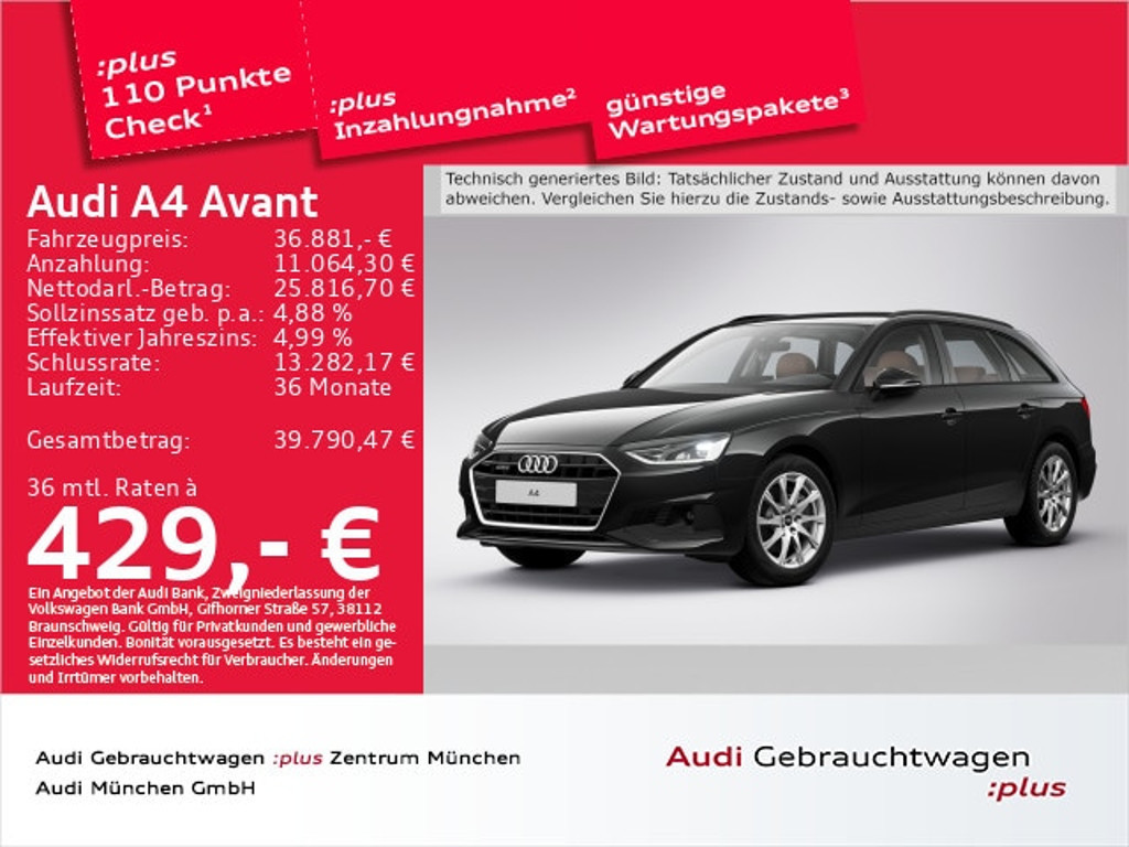 Audi A4 2023 Benzine