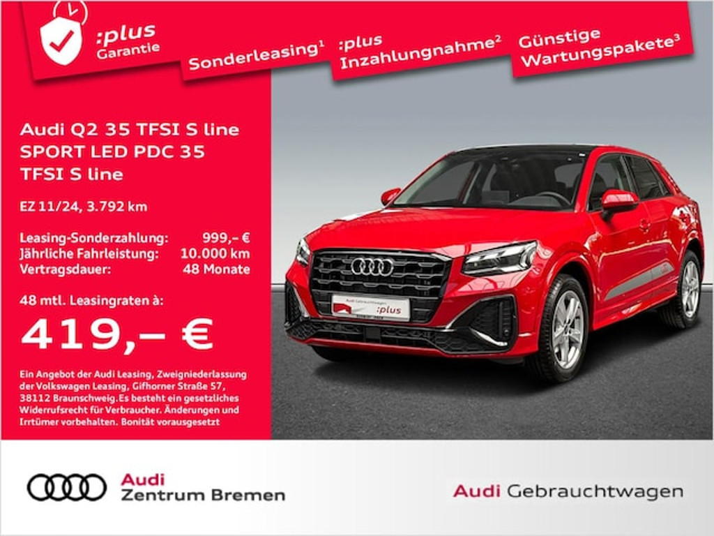 Audi Q2 2024 Benzine
