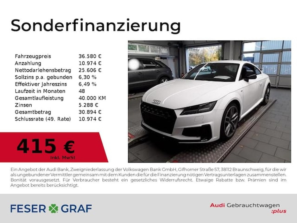 Audi TT 2022 Benzine