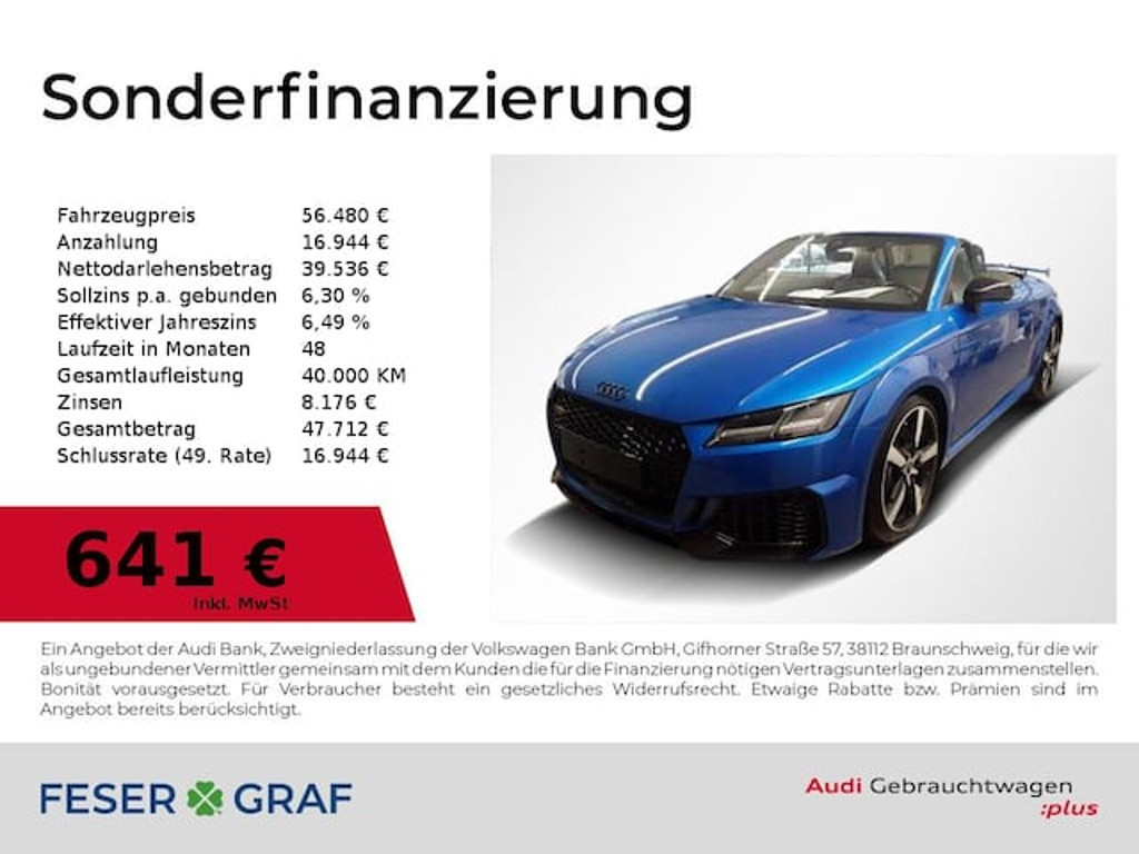 Audi TT RS 2021 Benzine