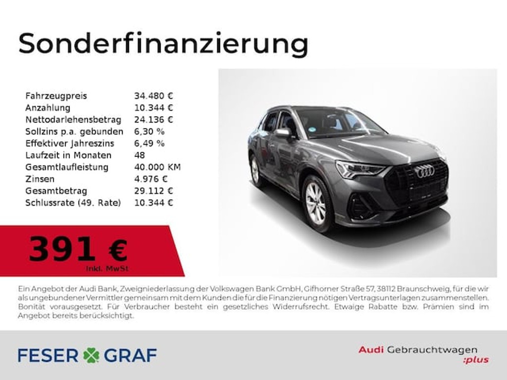 Audi Q3 2023 Benzine