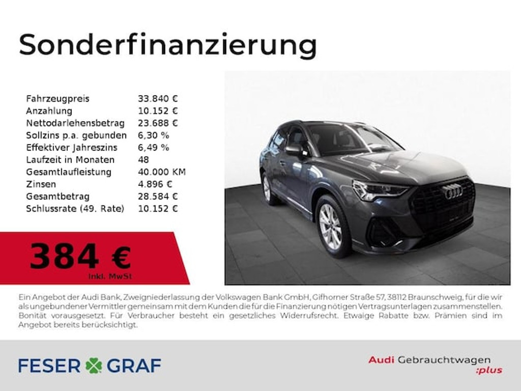 Audi Q3 2023 Benzine
