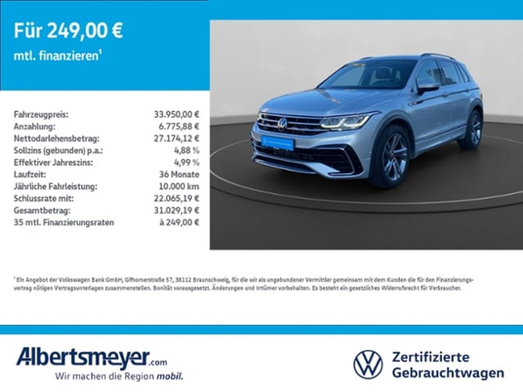 Volkswagen Tiguan 2023 Benzine