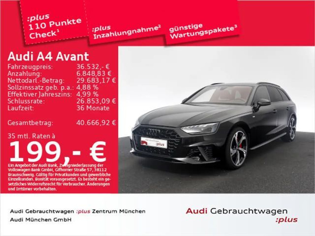Audi A4 2023 Benzine