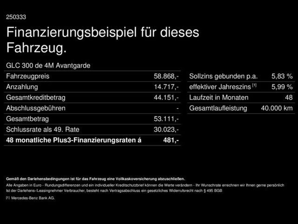 Mercedes-Benz GLC-Klasse
