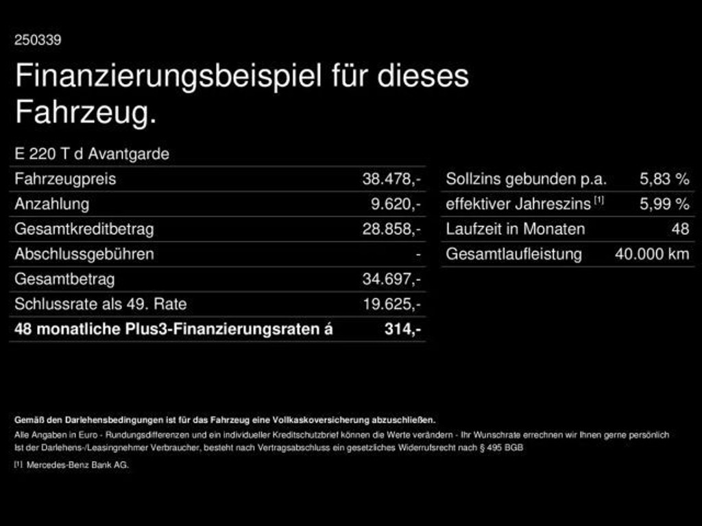Mercedes-Benz E-Klasse