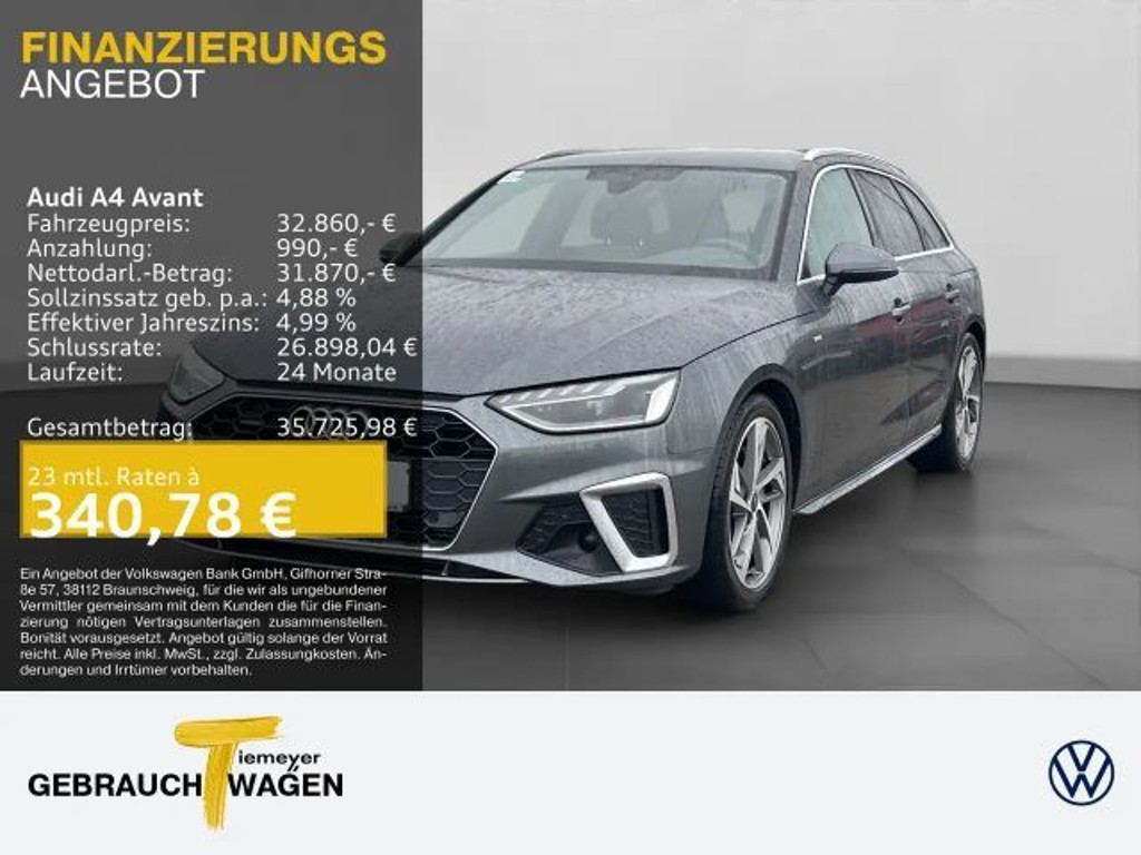 Audi A4 2022 Benzine