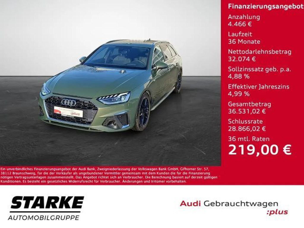 Audi A4 2024 Benzine