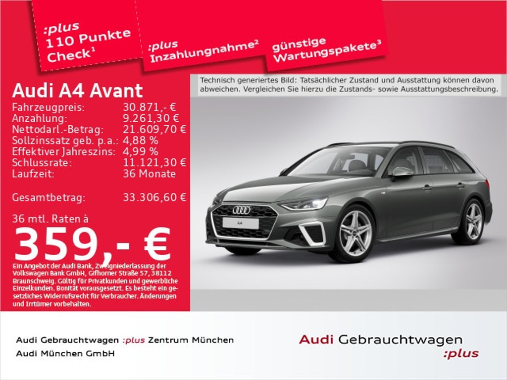 Audi A4 2023 Benzine