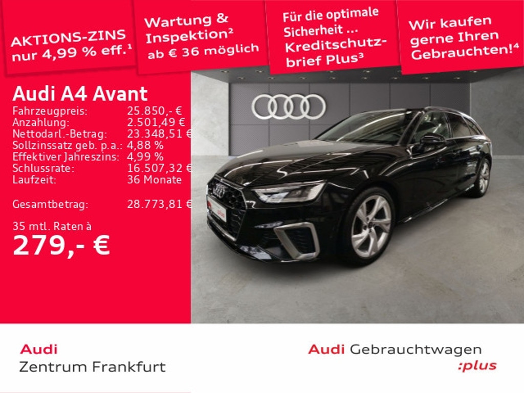 Audi A4 2022 Benzine