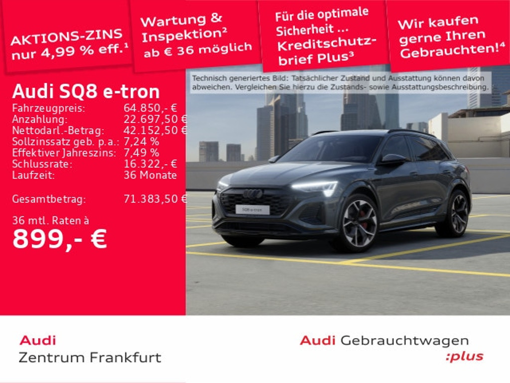 Audi Q8 e-tron 2023 Elektrisch