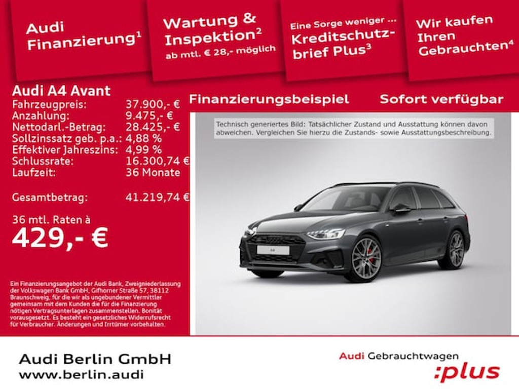 Audi A4 2022 Benzine