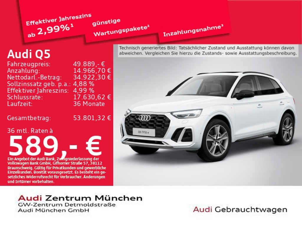 Audi Q5 2021 Hybride Benzine