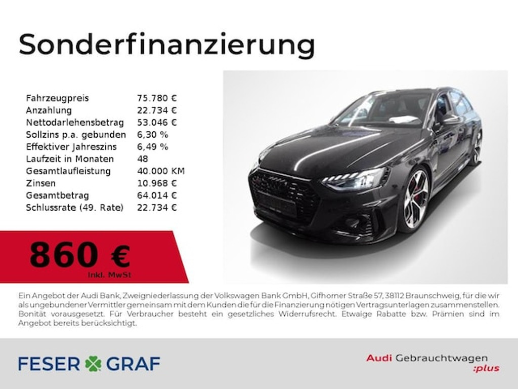 Audi RS4 2024 Benzine
