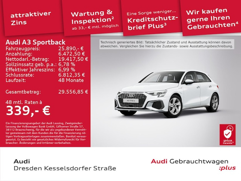 Audi A3 2022 Hybride Benzine
