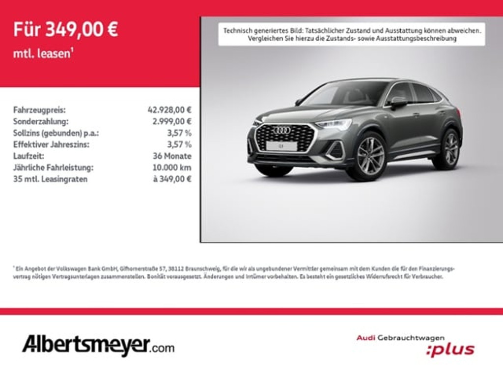 Audi Q3 2025 Benzine