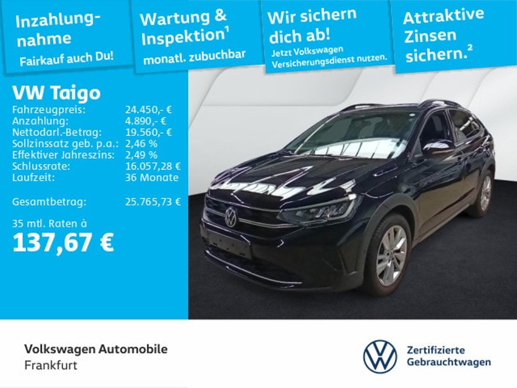 Volkswagen Taigo 2025 Benzine