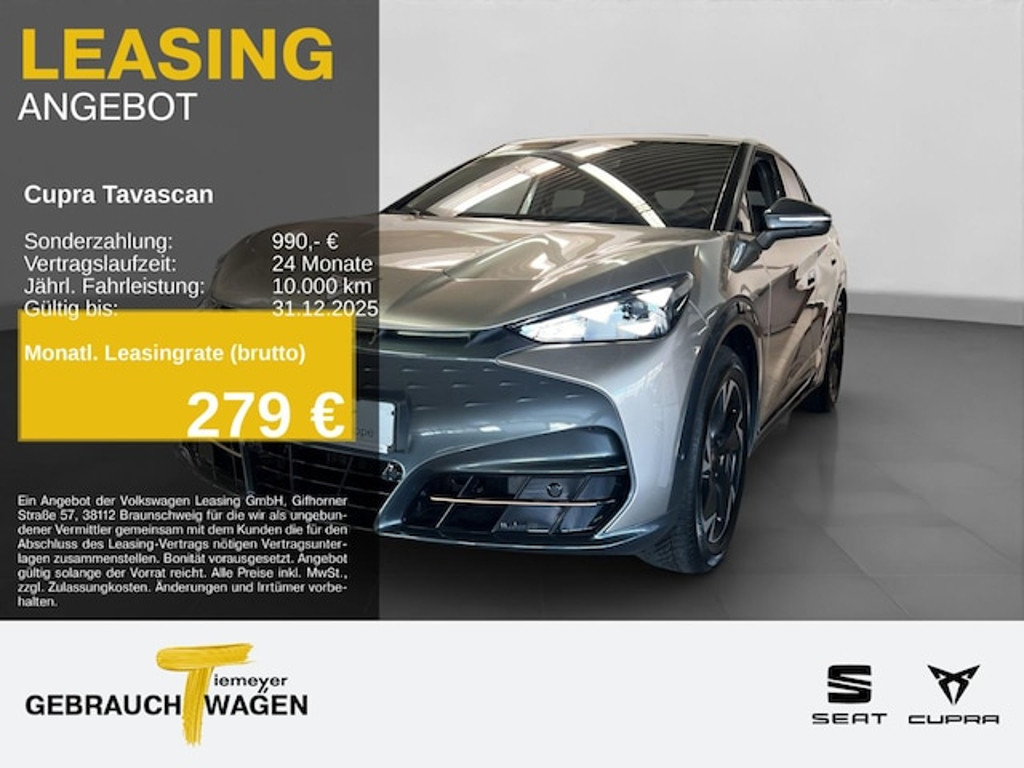 Cupra Tavascan 2025 Elektrisch
