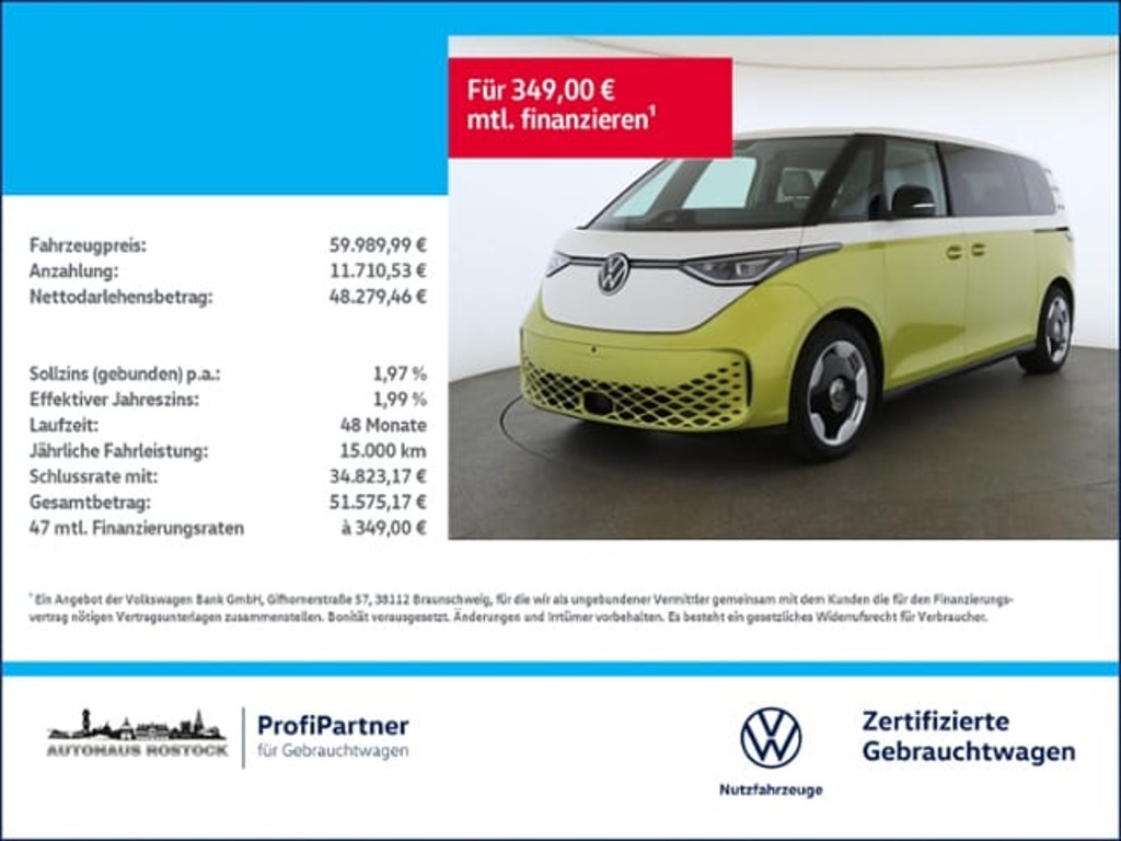 Volkswagen ID. Buzz 2024 Elektrisch