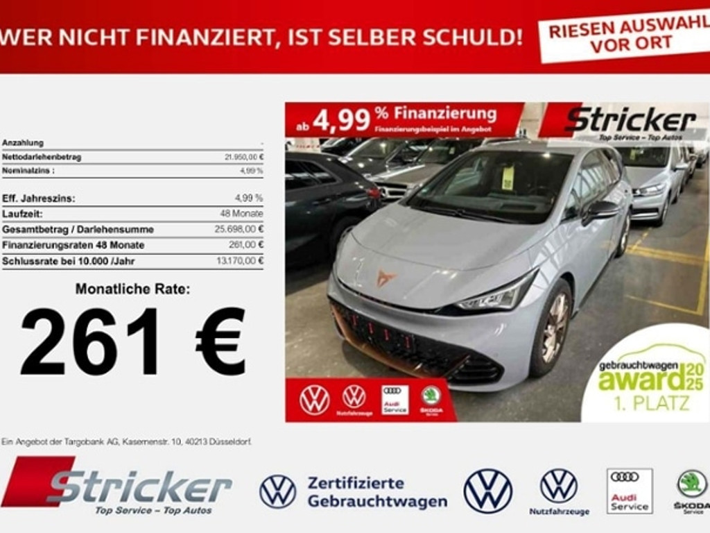 Cupra Born 2022 Elektrisch