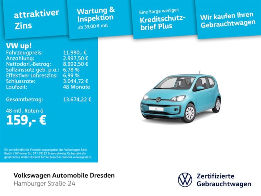 Volkswagen up! 2021 Benzine