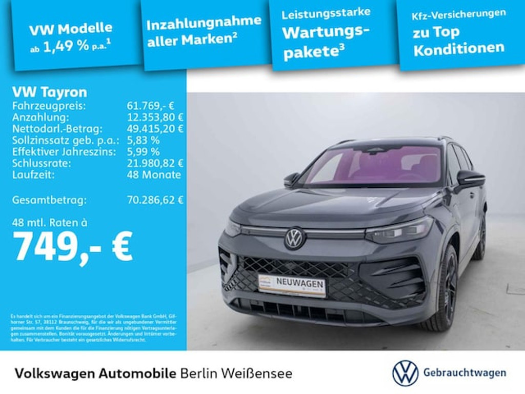 Volkswagen Tayron 2025 Hybride Benzine