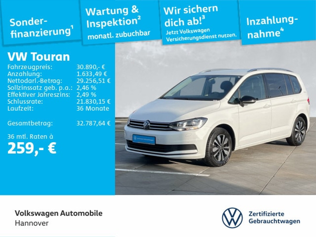 Volkswagen Touran 2025 Benzine