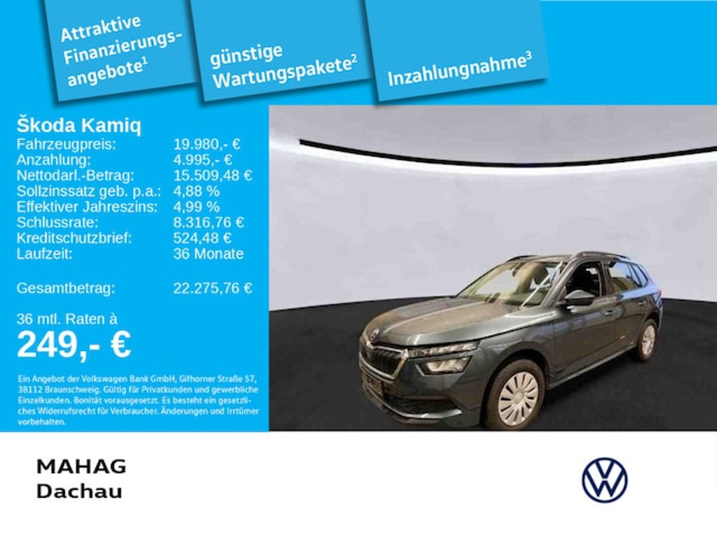 Skoda Kamiq 2021 Benzine