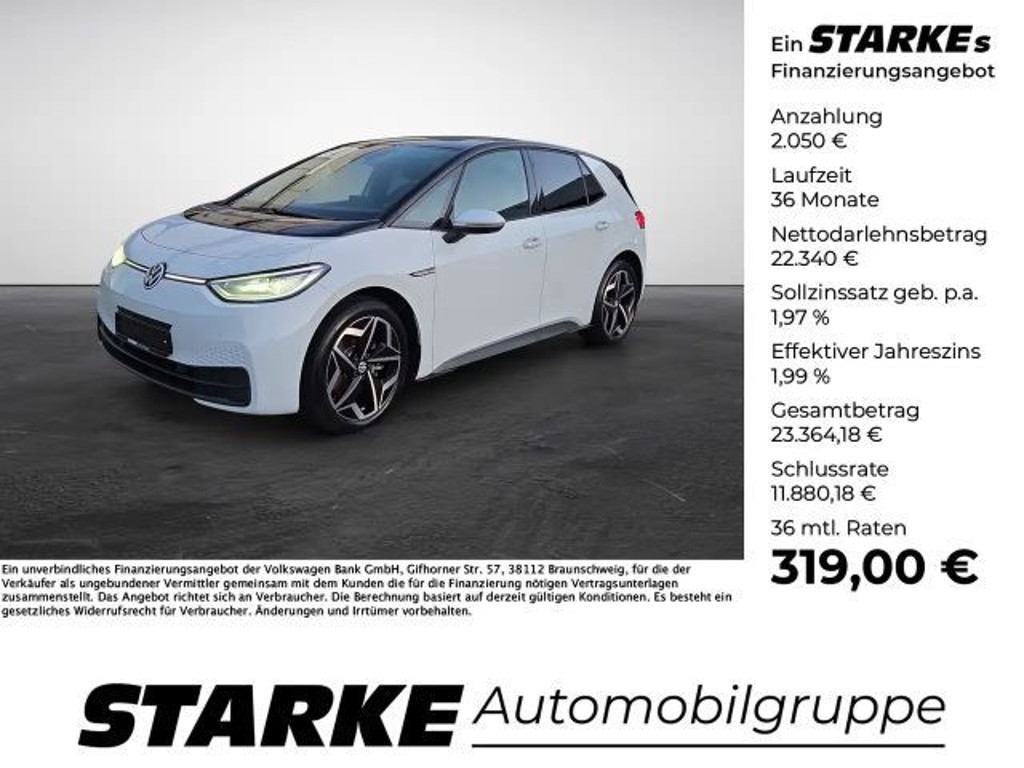 Volkswagen ID.3 2022 Elektrisch