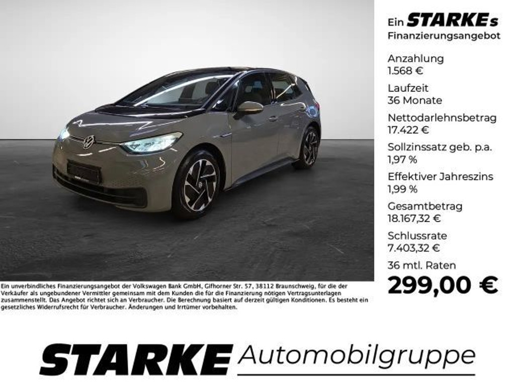 Volkswagen ID.3 2021 Elektrisch