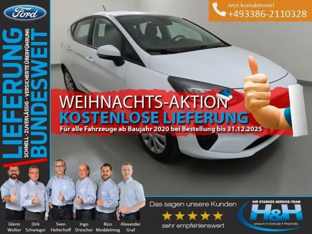 Ford Fiesta 2022 Benzine