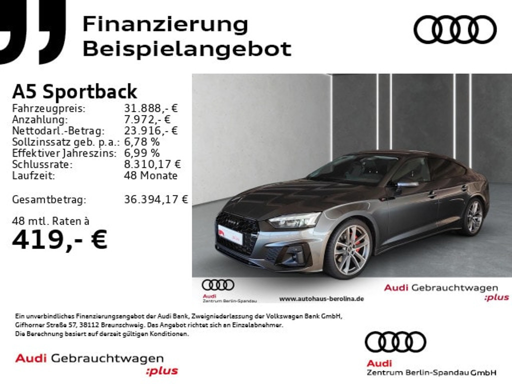 Audi A5 2021 Benzine