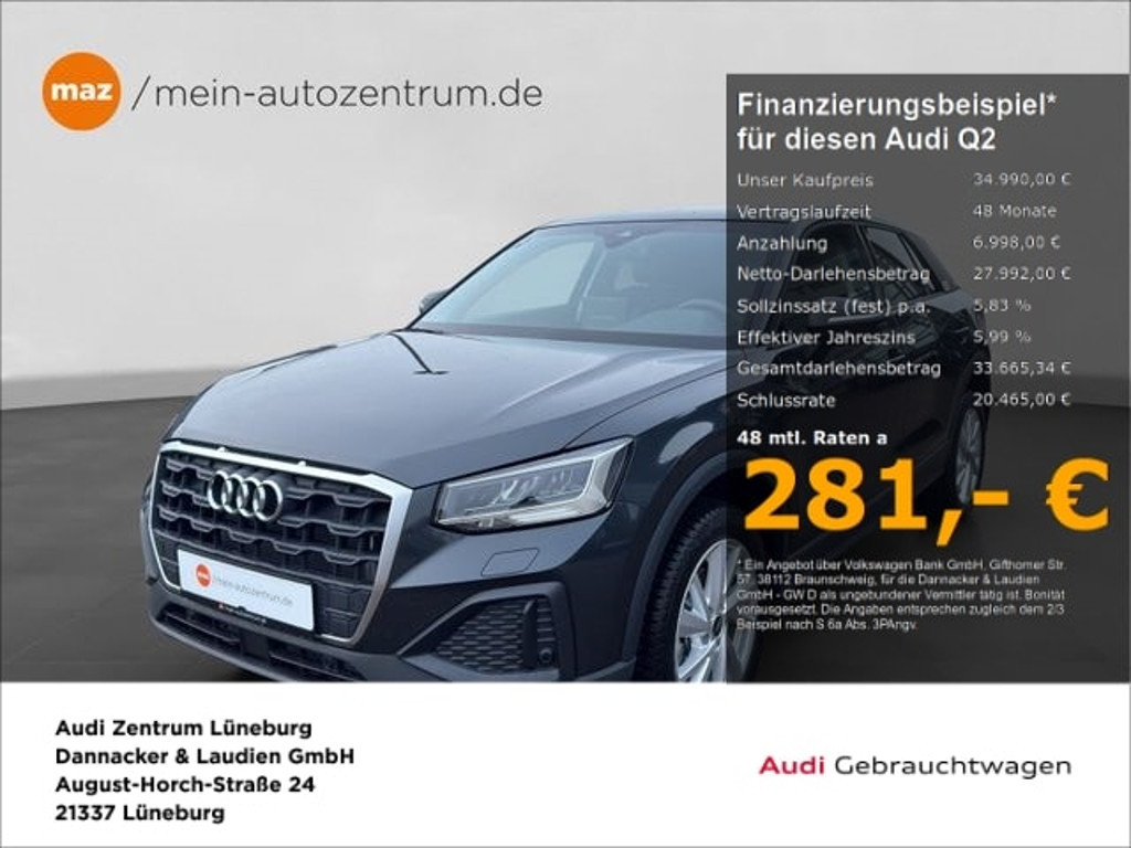 Audi Q2 2025 Benzine