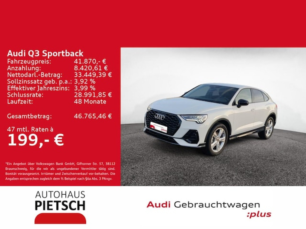 Audi Q3 2025 Benzine