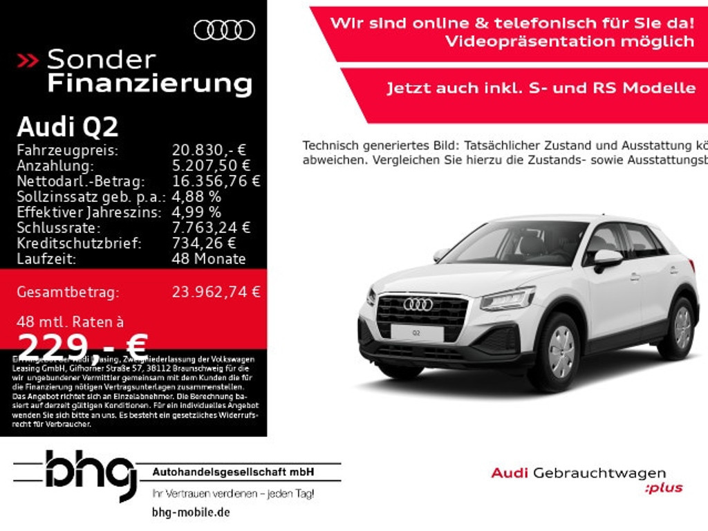 Audi Q2 2023 Benzine