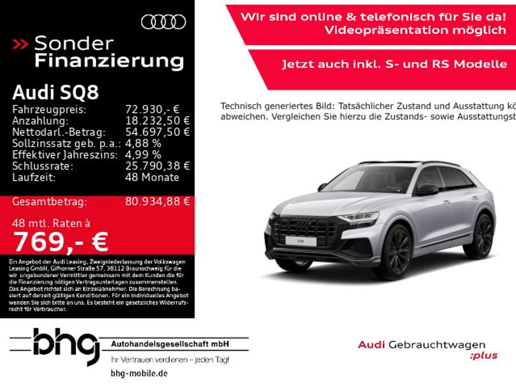 Audi SQ8 2021 Benzine