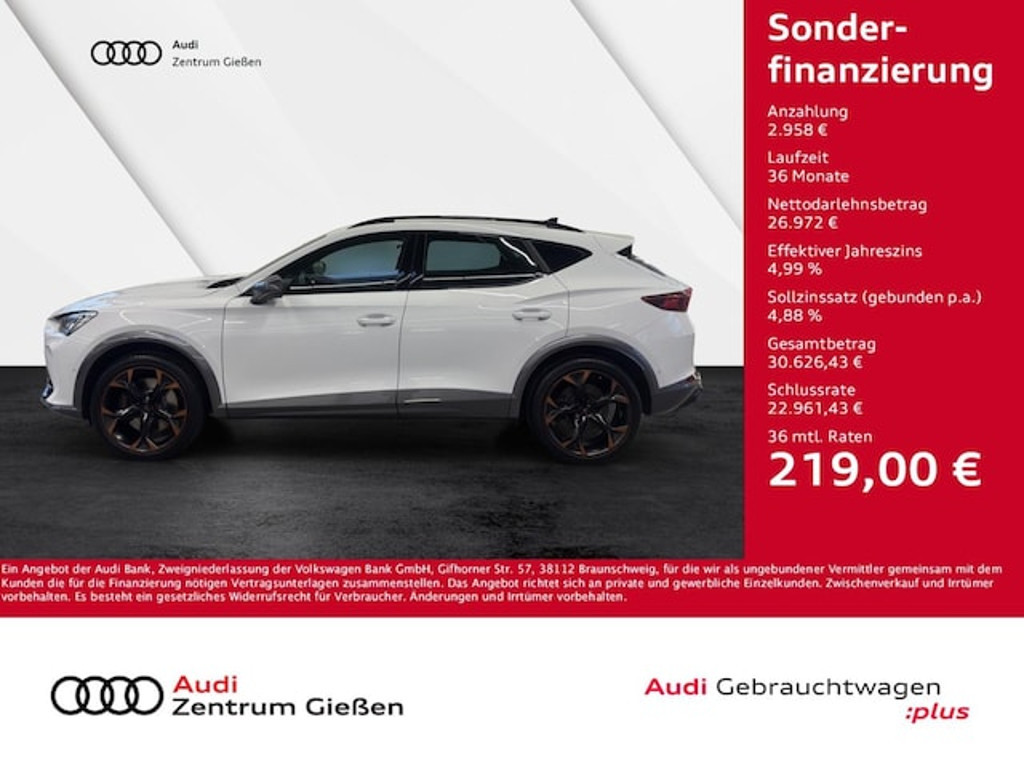 Cupra Formentor 2022 Benzine