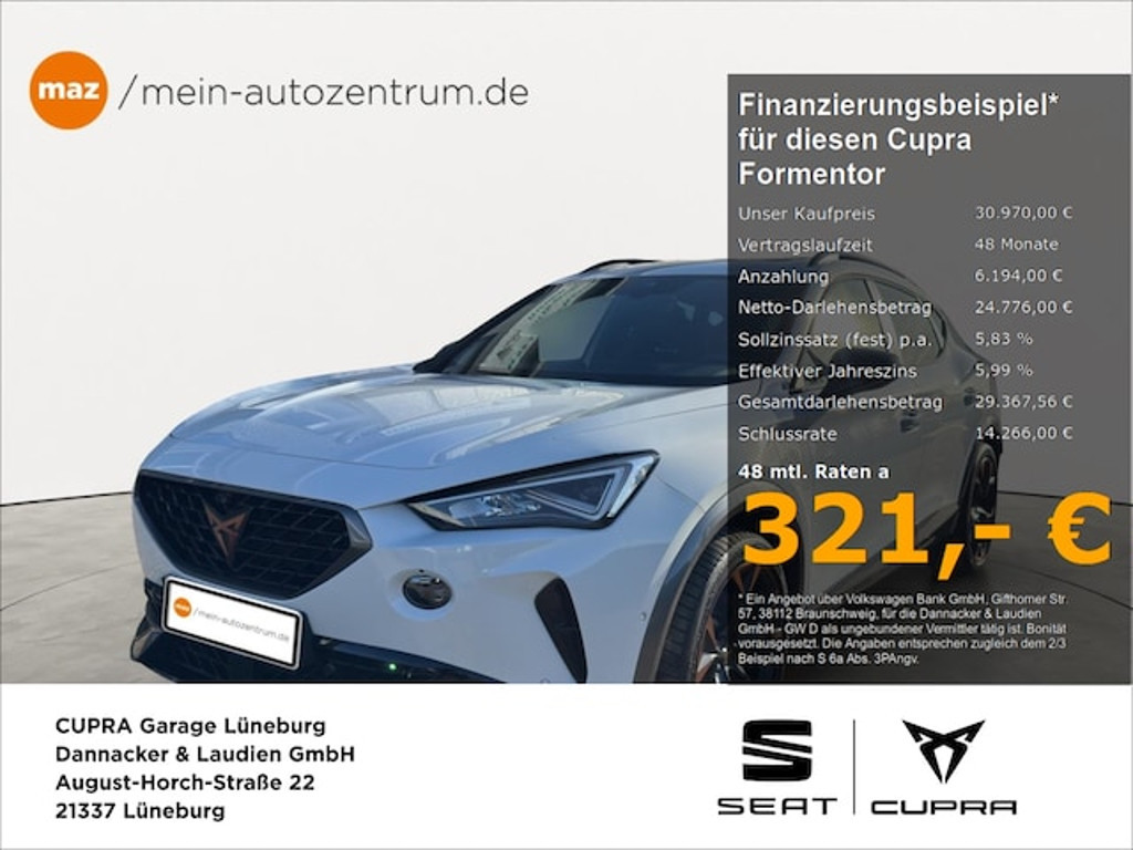 Cupra Formentor 2022 Hybride Benzine