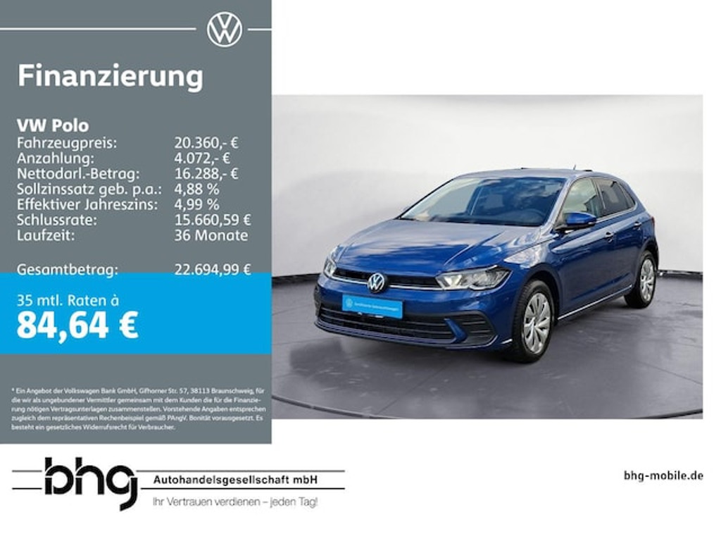 Volkswagen Polo 2025 Benzine