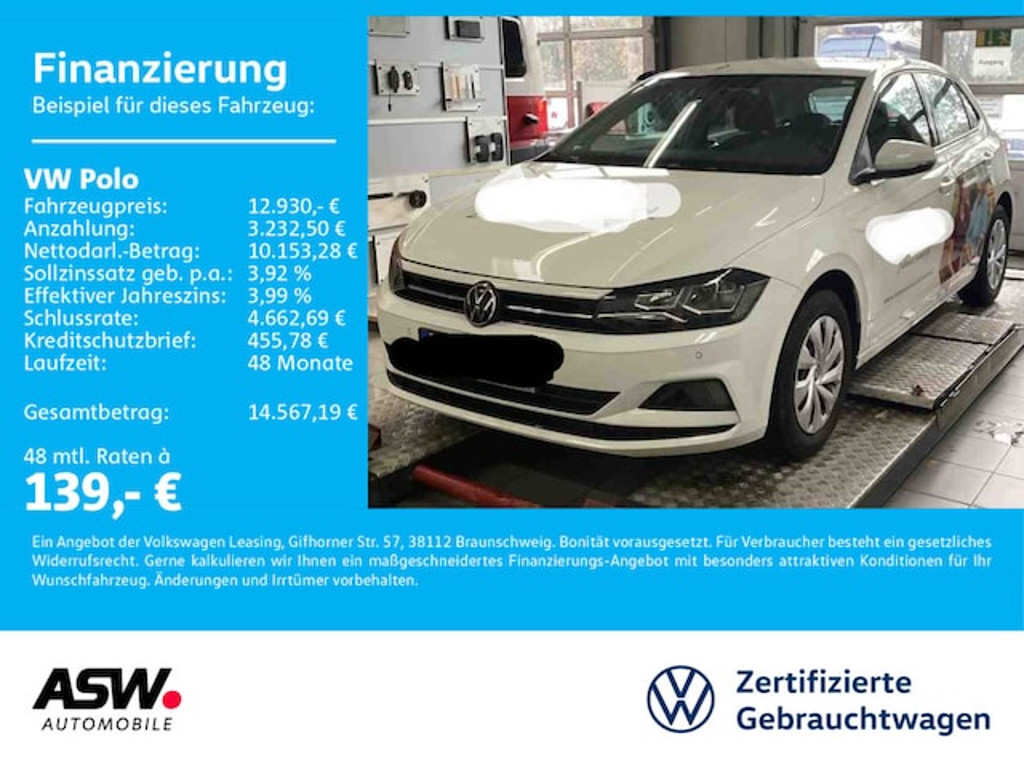 Volkswagen Polo 2021 Benzine