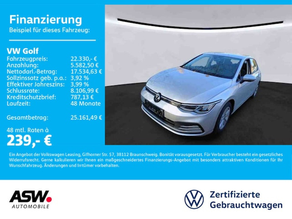 Volkswagen Golf 2023 Benzine