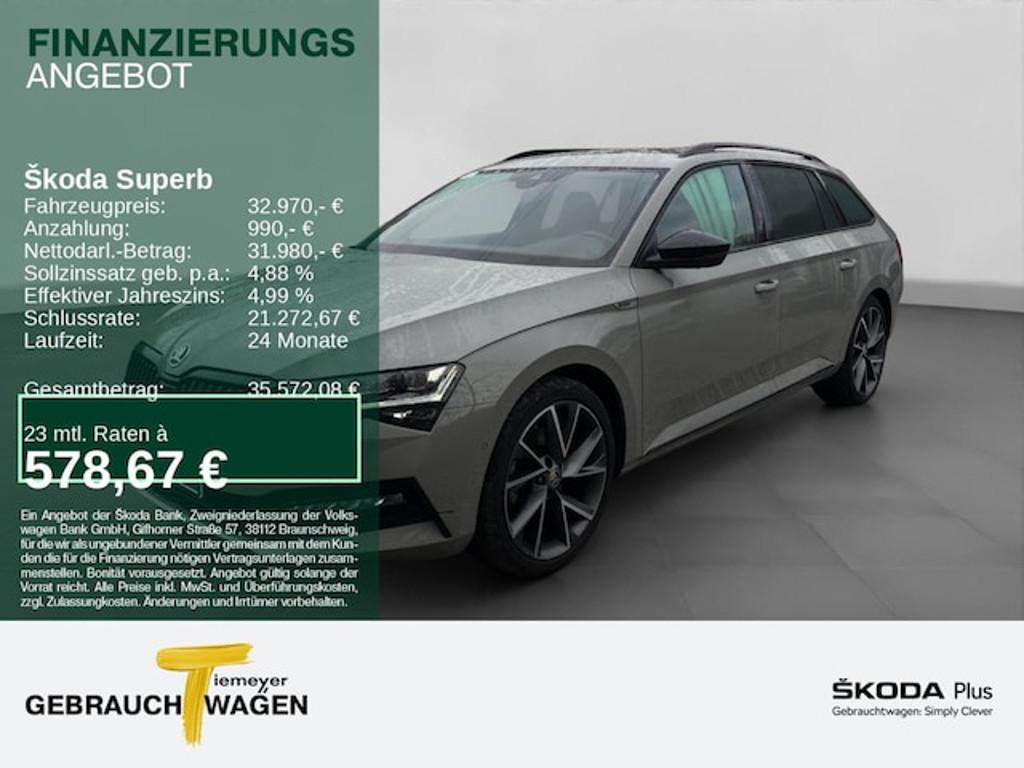 Skoda Superb 2023 Benzine