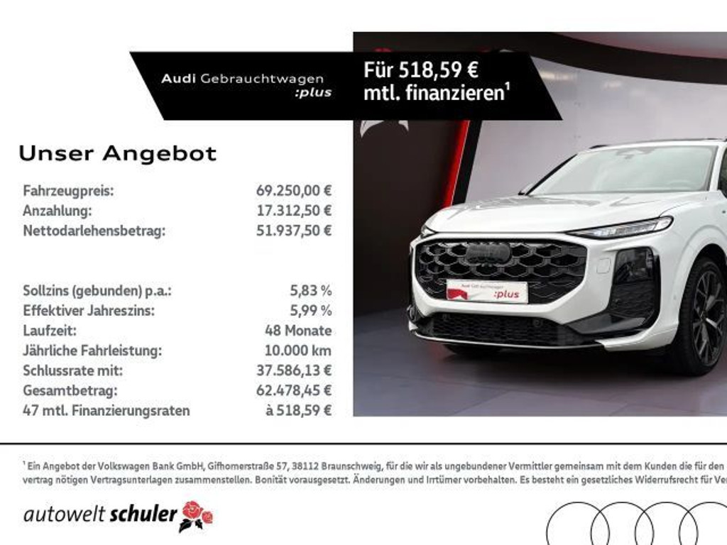 Audi Q3 2025 Benzine