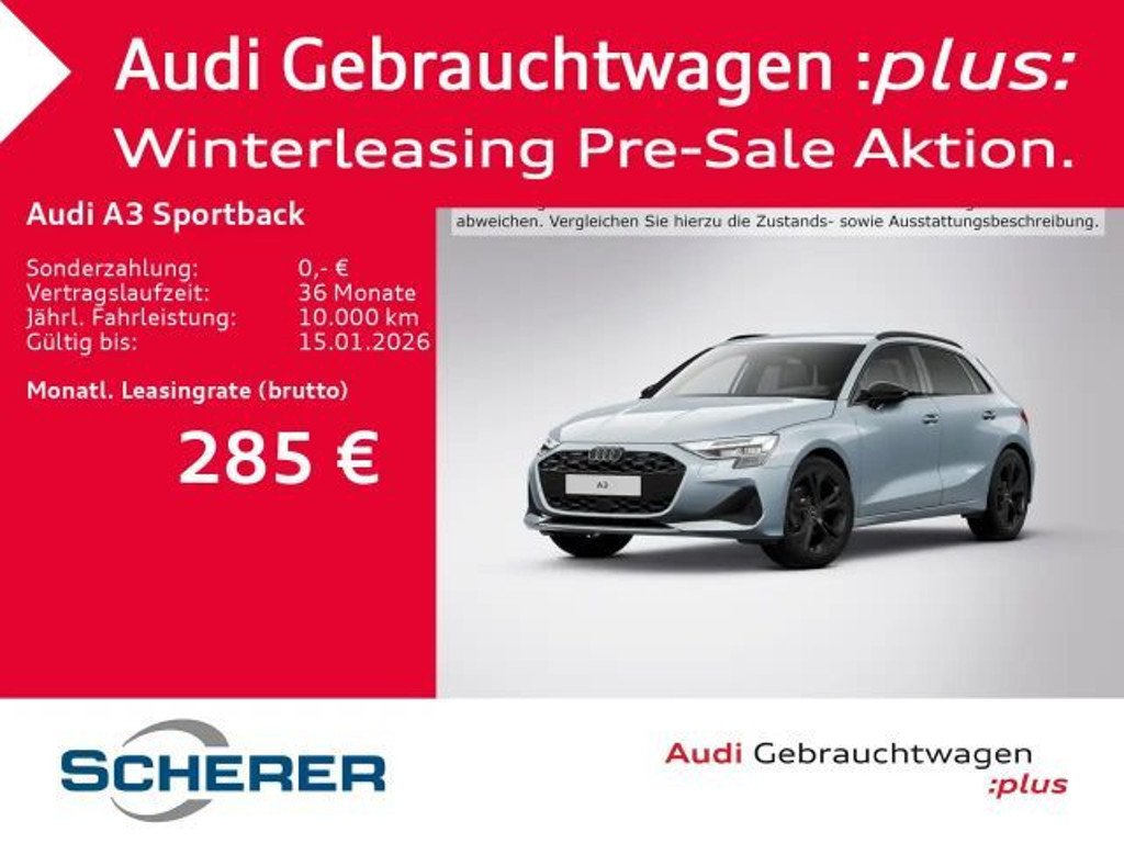 Audi A3 2025 Benzine