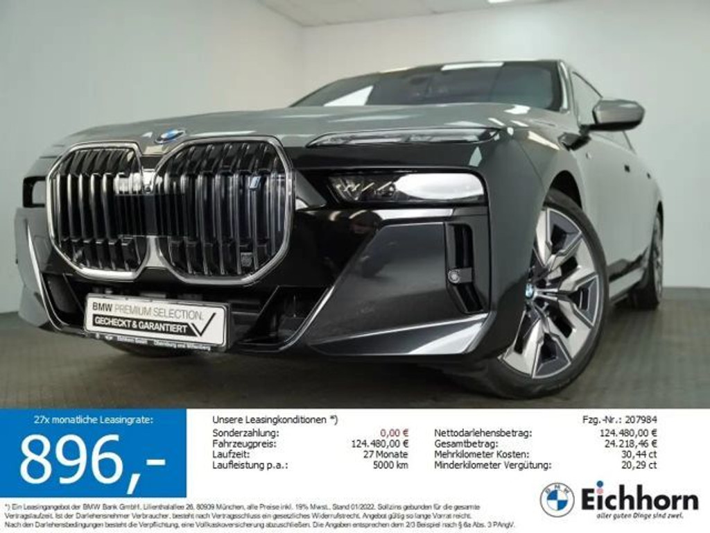 BMW i7 2024 Elektrisch